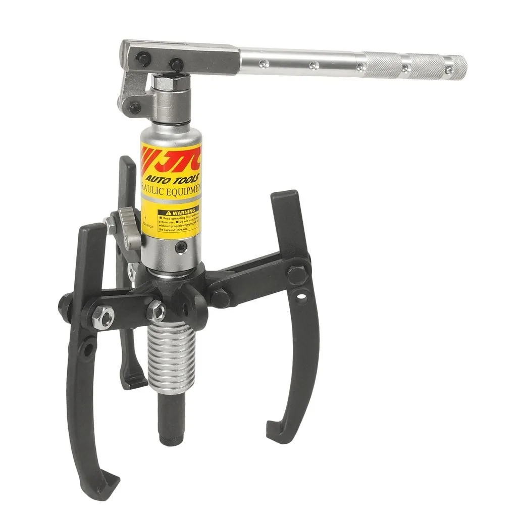 Съемник гидравлический 4т, длина 185/70, ширина 75/255, поршень 60мм масса 6.7кг в кейсе JTC купить