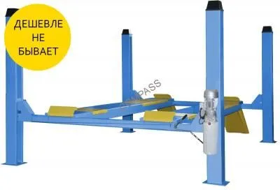 Четырехстоечный подъемник для развал схождения г/п 4 тонны TFA4500-3D380
