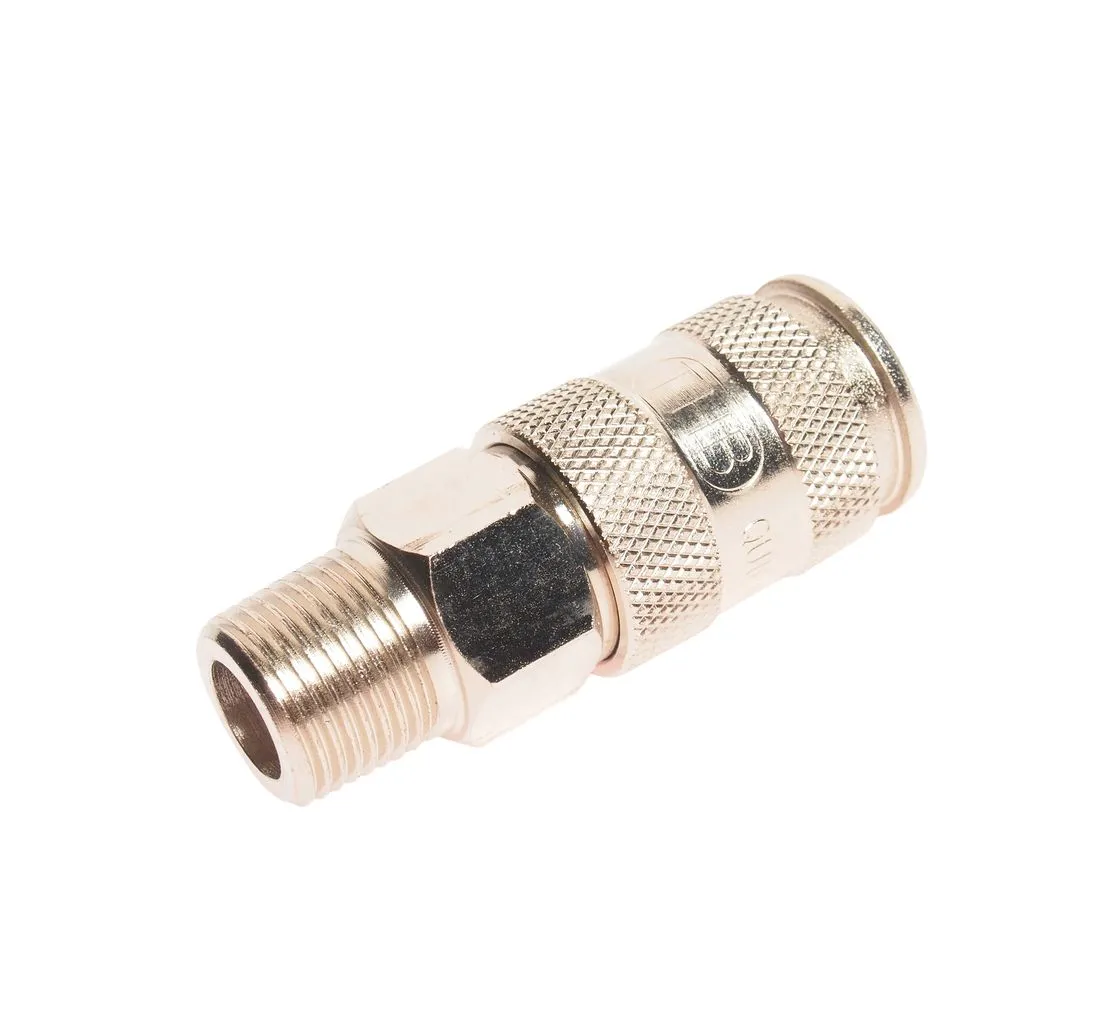 Переходник для компрессора M3/8" быстросъемный с клапаном наружная резьба JTC купить