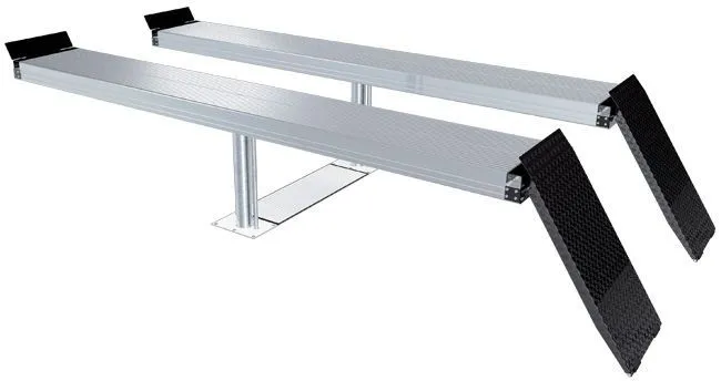 Электрогидравлический подъемник Velyen ALUTRACK 2.50 Подъемник двухплунжерный г/п 5000 кг платформенный