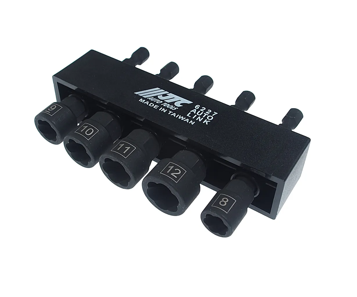 Набор бит-головок для изношенных болтов и гаек под шуруповерт JTC купить