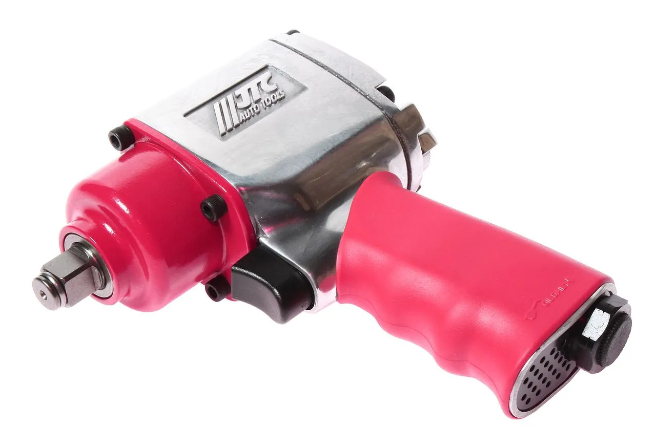 Гайковерт пневматический 1/2" 543Нм 11000об/мин. 200л/мин. 90-120PSI ударный усиленный мини JTC купить