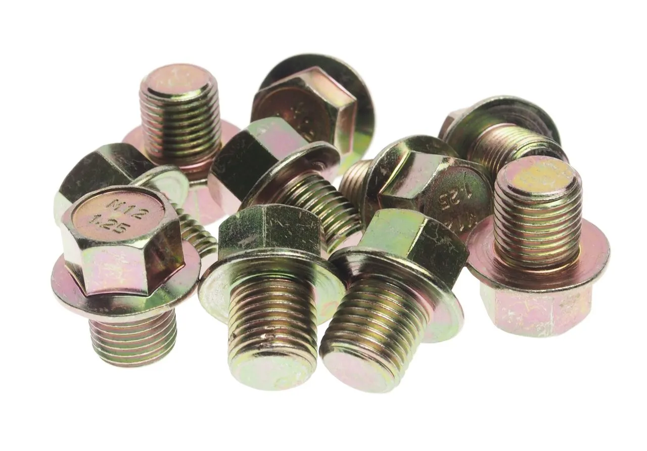 Пробка сливная поддона картераМ12х1.25ммL=12.4ммшестигр. 14мм(10шт.)JTC купить