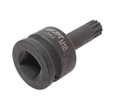 Головка для демонтажа ступицы с насадкой 3/4" М18 SPLINE L=88мм (VW AUDI) ударная задней полуоси JTC