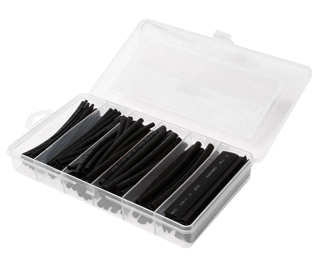 Трубка термоусадочная d=2,3,4,5,6,10мм, длина 100мм, 120шт. набор JTC купить