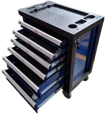 Сервисная инструментальная тележка 6 секций