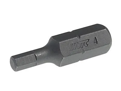 Бита HEX H4х30мм 5/16" DR 6-ти гранная S2 JTC