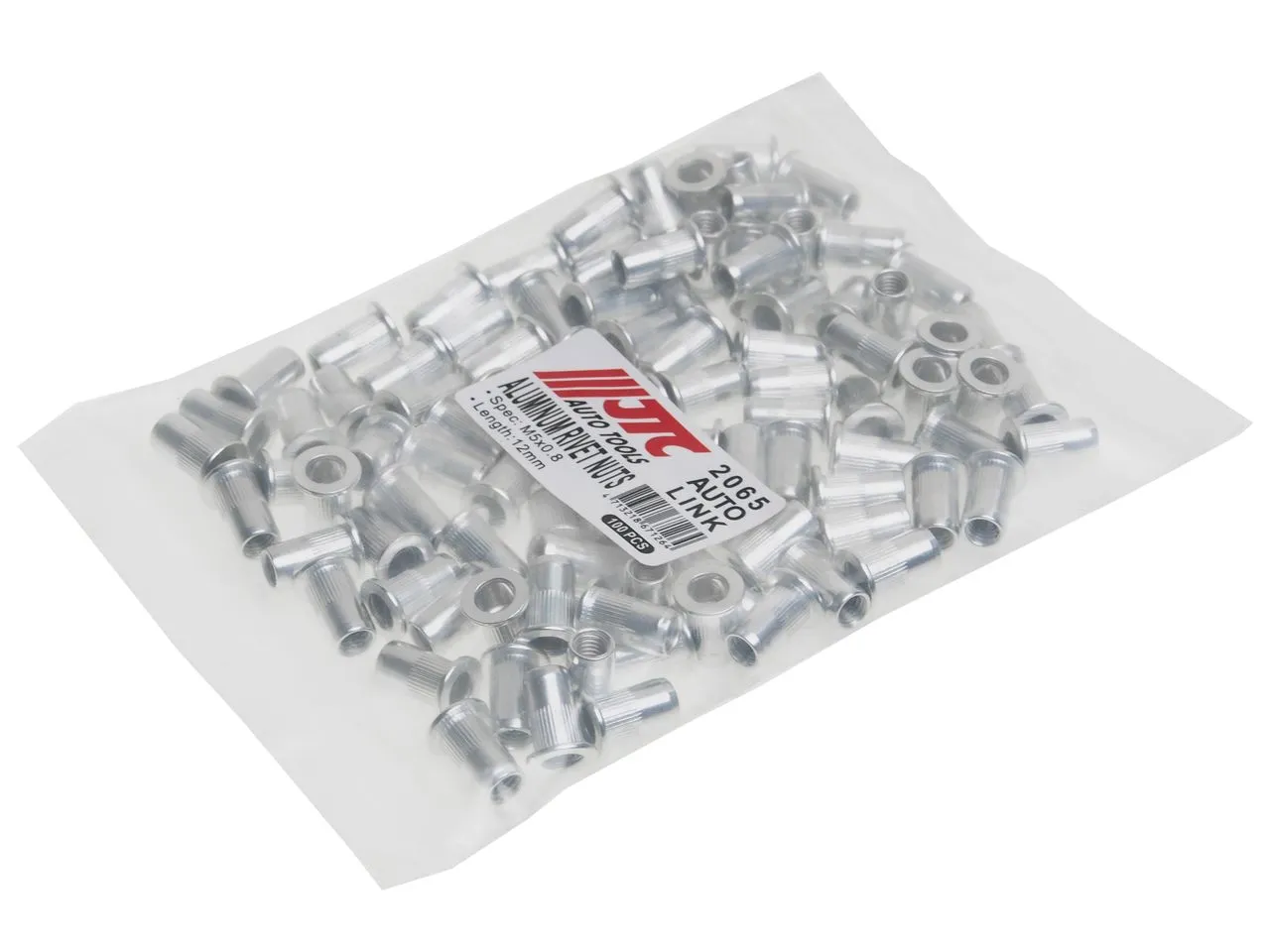 Заклепка M5х0.8мм алюминиевая резьбовая 100шт. JTC купить