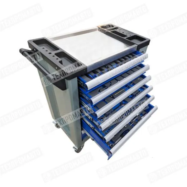 ТЕМП JX-07-258 Тележка инструментальная с набором инструмента, 258 предметов купить