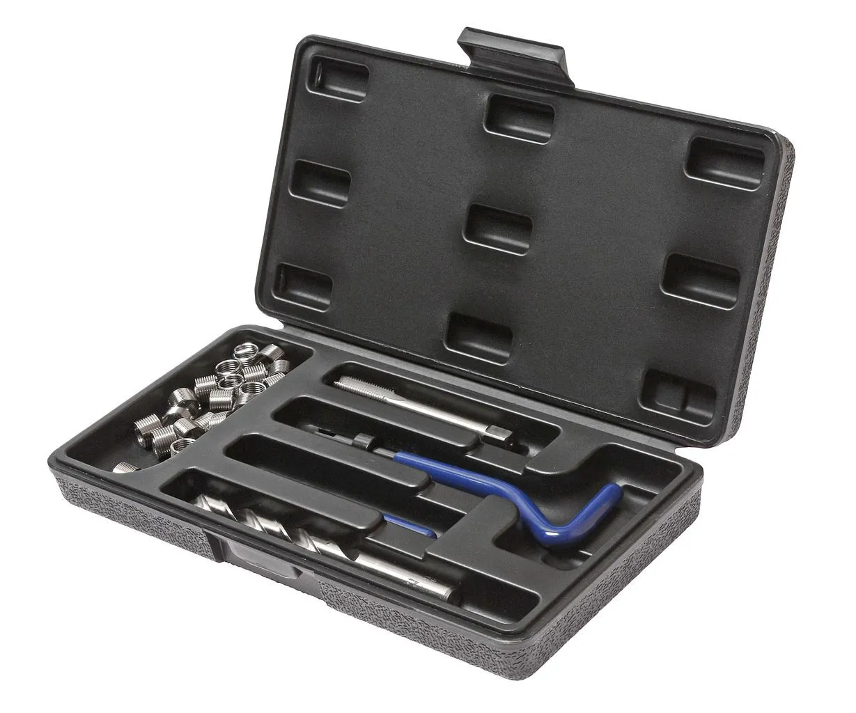 Набор инструментов и вставок для восстановления резьбы М10х1.25мм L=13.5мм 14 предметов JTC купить