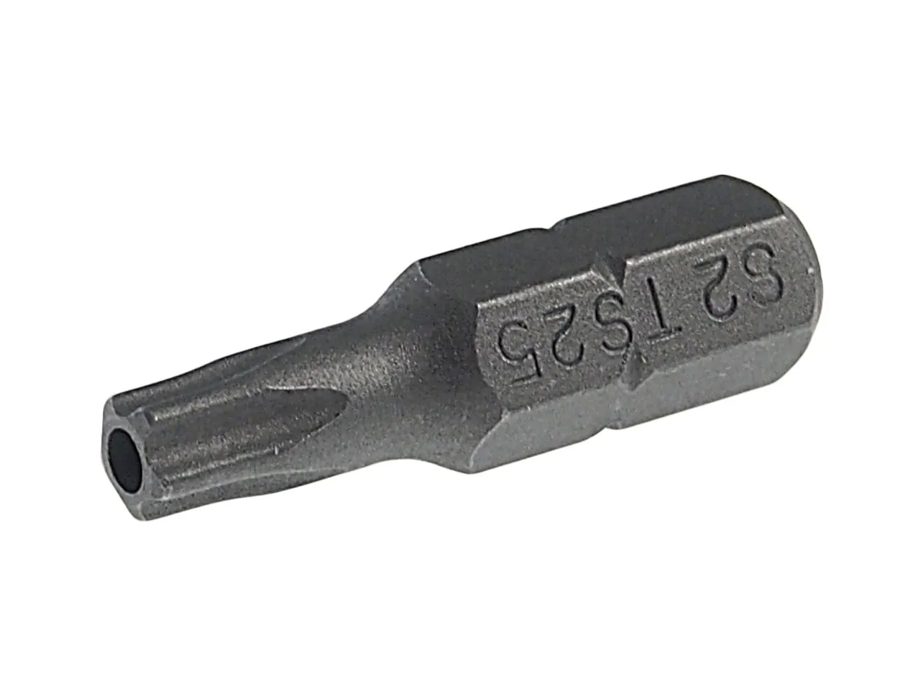 Бита TORX TS25Hх25мм 1/4" 5-ти гранная с отверстием JTC фото товара COMPASS MARKET Бита TORX TS25Hх25мм 1/4" 5-ти гранная с отверстием JTC купить