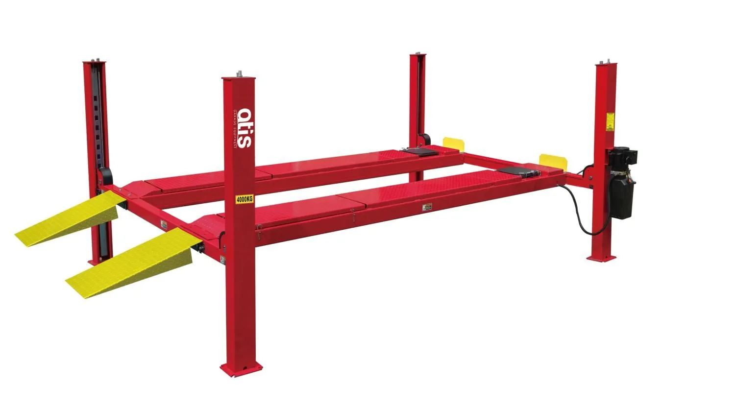 Электрогидравлический подъемник A455AH (PEAK KHL-5500A) Подъемник четырехстоечный, 5.5 тонн, под 3D сход-развал