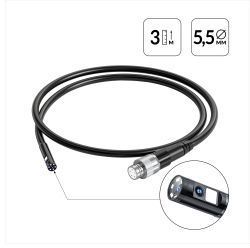 IC-VP116-3-5,5-2 Зонд для видеоэндоскопа iCartool IC-V116A/B/C, 2 камеры, 3м, 5.5 мм iCartool IC-VP116-3-5,5-2